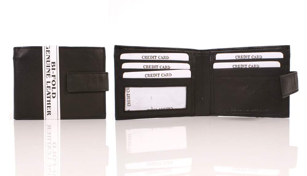 (image for) S-082 LEATHER WALLET BLACK